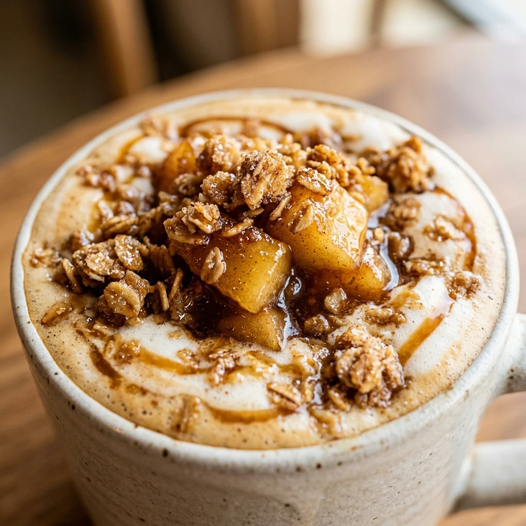 Iced Apple Crisp Oat Milk Macchiato