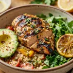 Lemon Herb Grilled Chicken Bowl