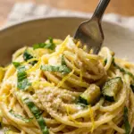 Lemon Ricotta Pasta With Zucchini