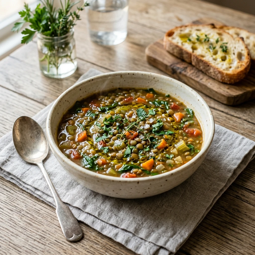 Lentil Vegetable Soup