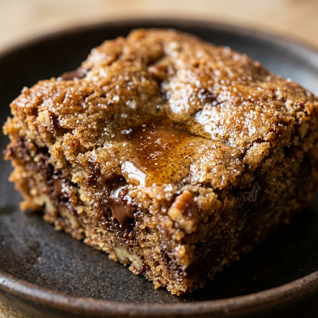 Maple Chai Blondies