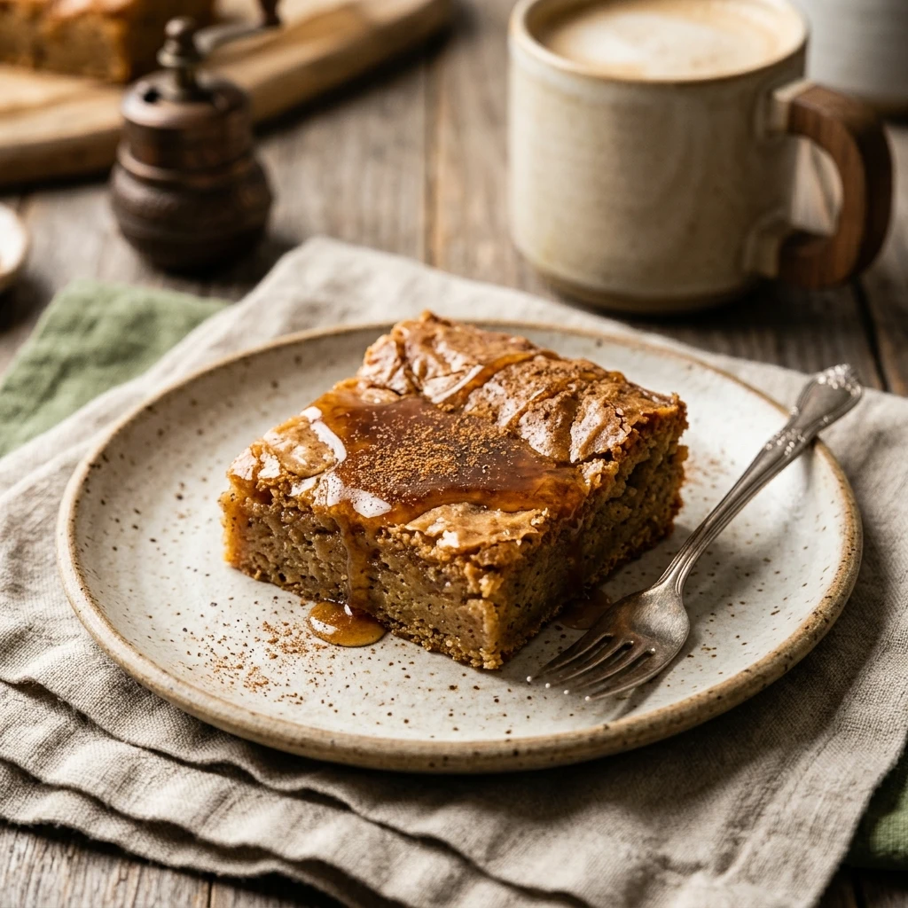 Maple Chai Blondies