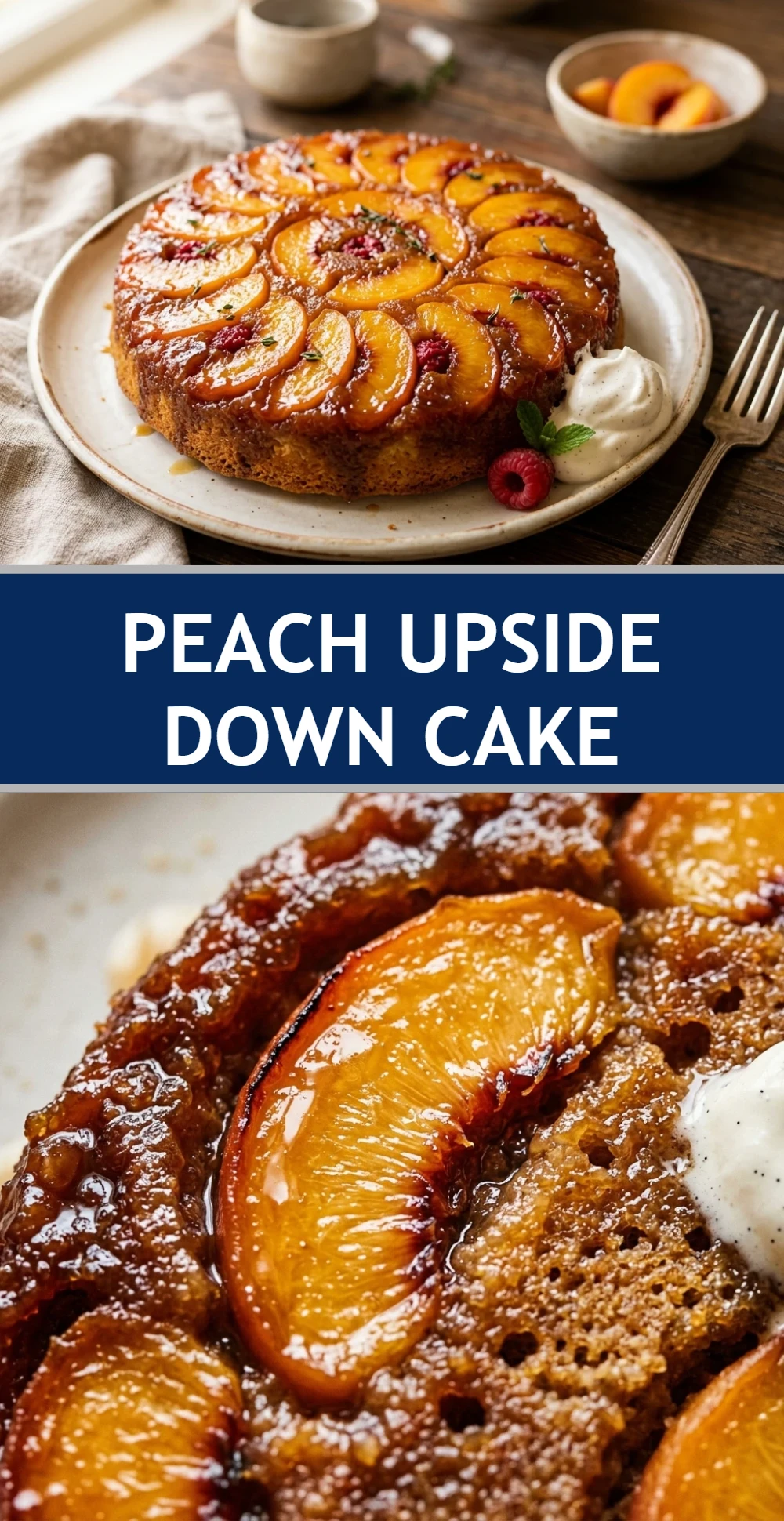 Peach Upside Down Cake