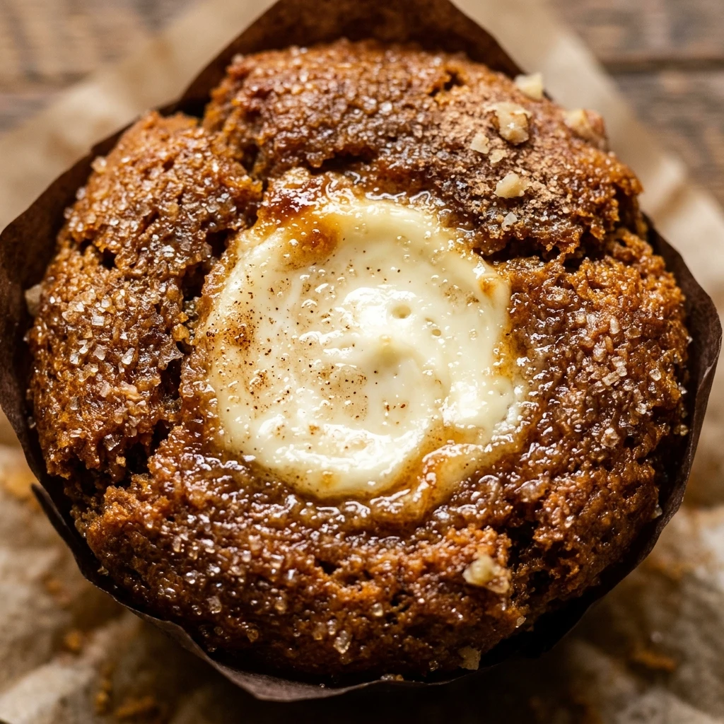 Pumpkin Cream Cheese Muffins