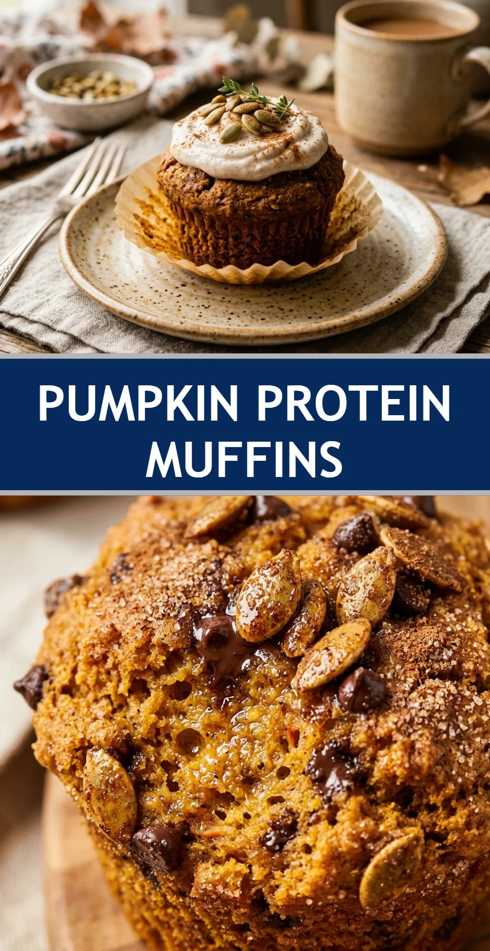Pumpkin Protein Muffins