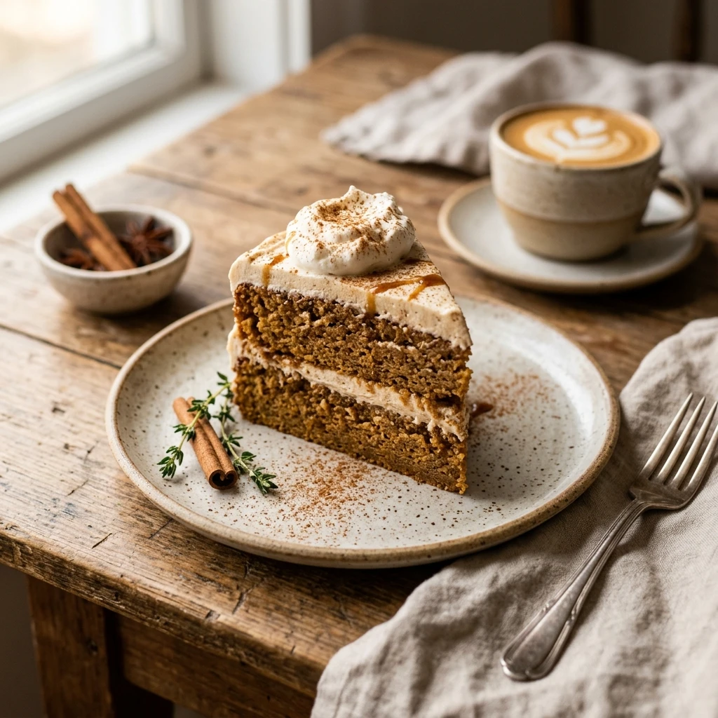 Pumpkin Spice Latte Cake