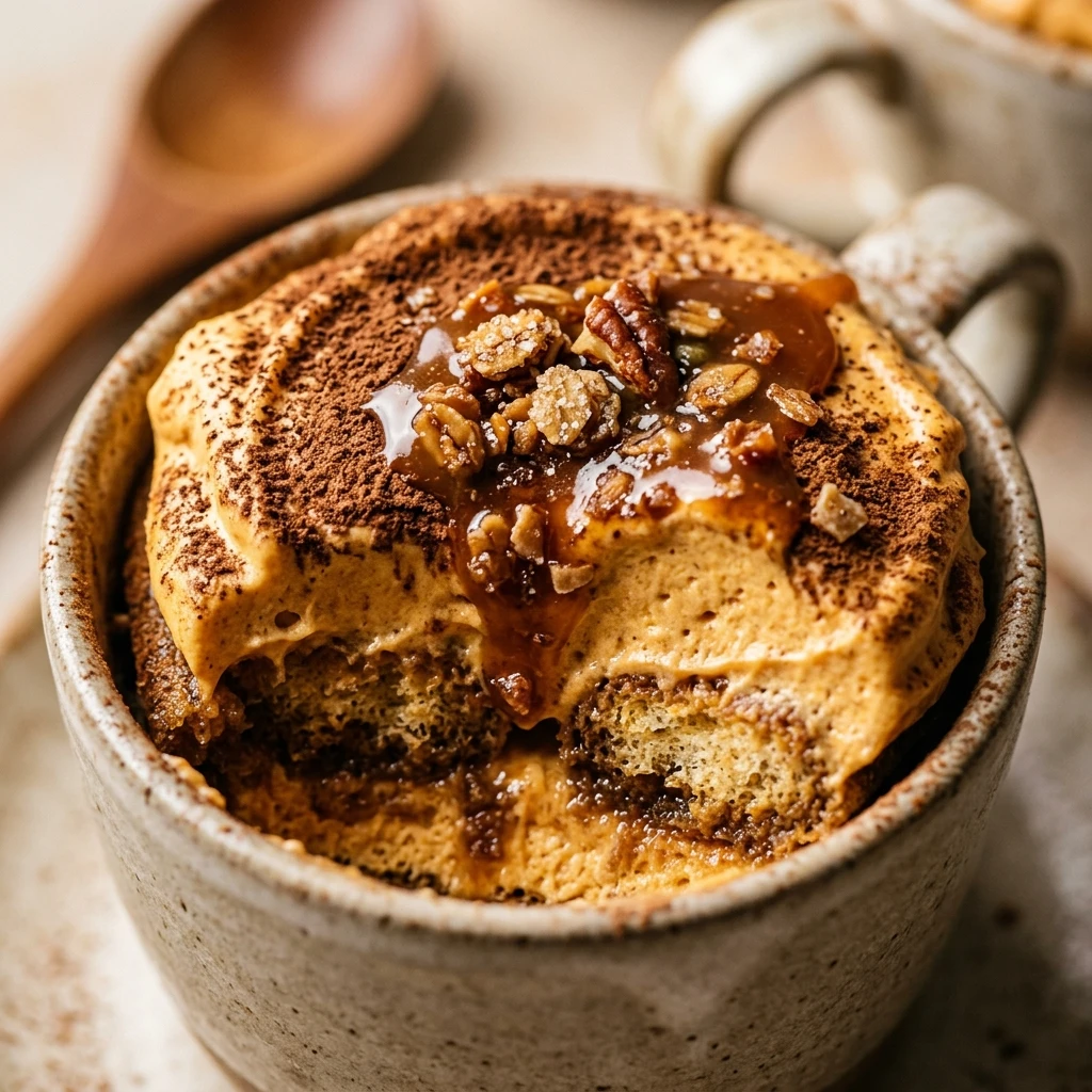 Pumpkin Tiramisu Cups