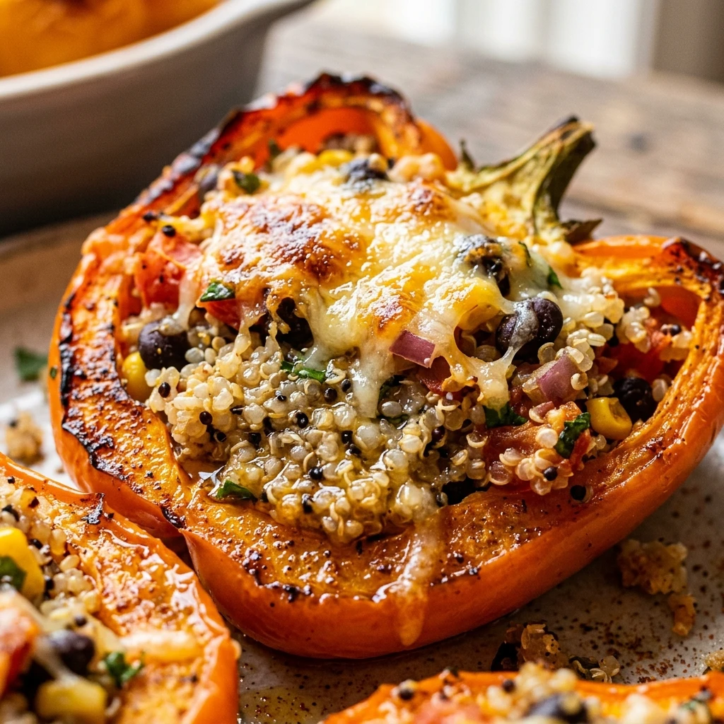 Quinoa Stuffed Bell Peppers