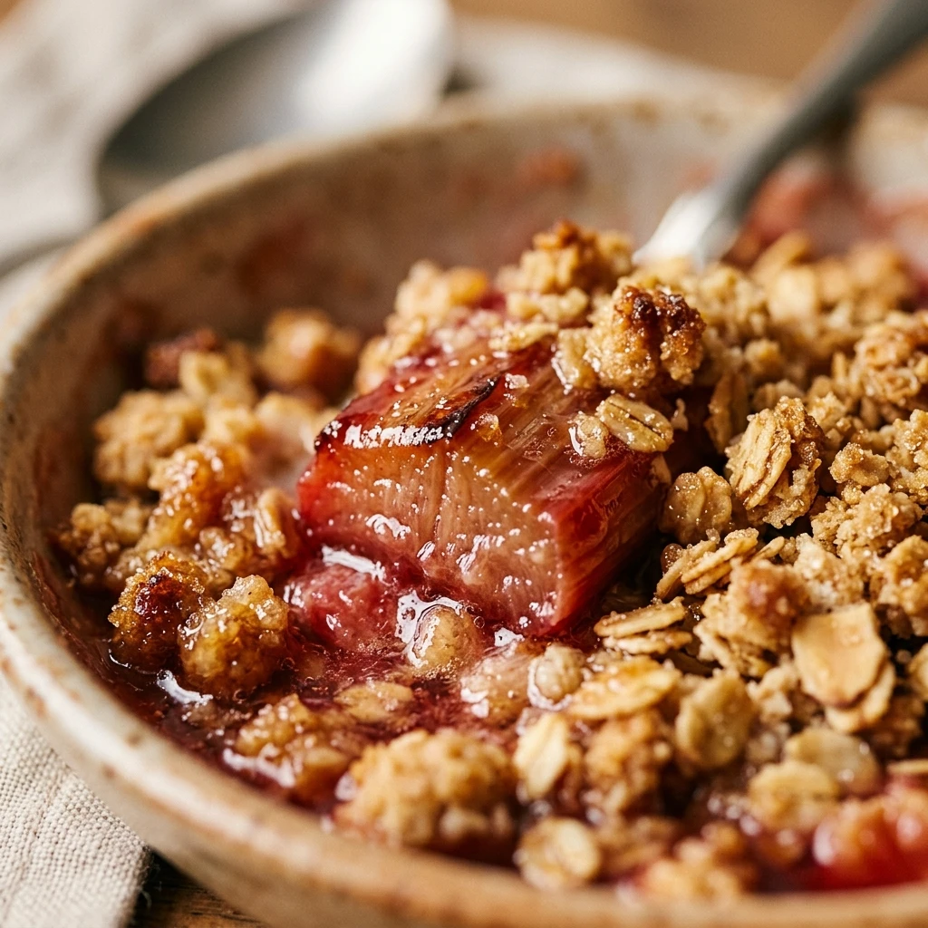 rhubarb crisp recipe