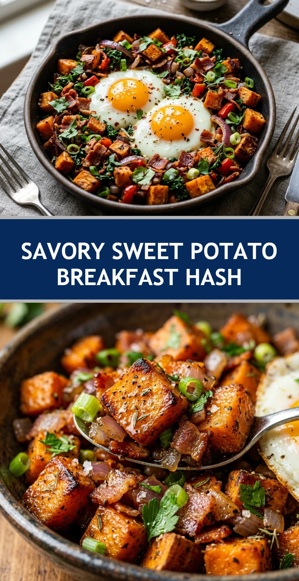 Savory Sweet Potato Breakfast Hash