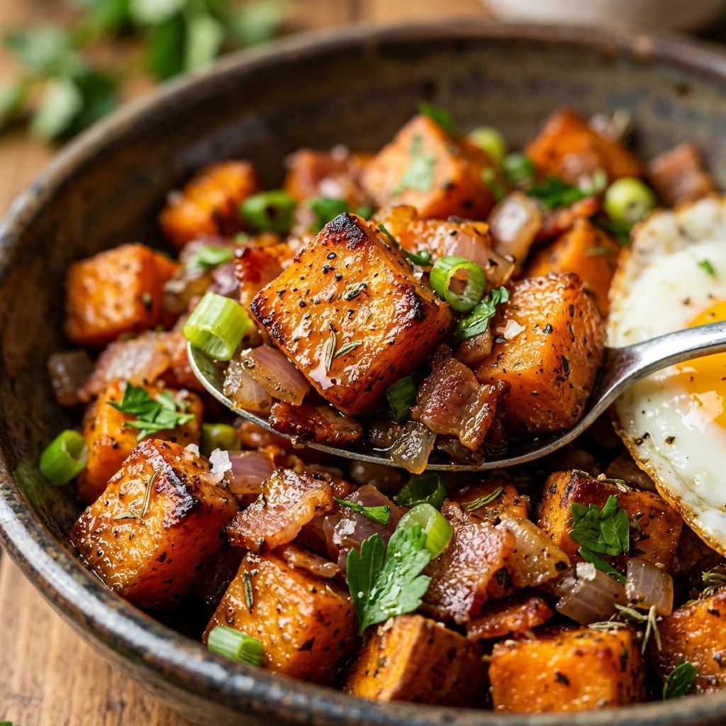 Savory Sweet Potato Breakfast Hash