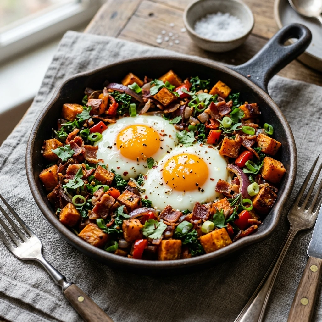 Savory Sweet Potato Breakfast Hash