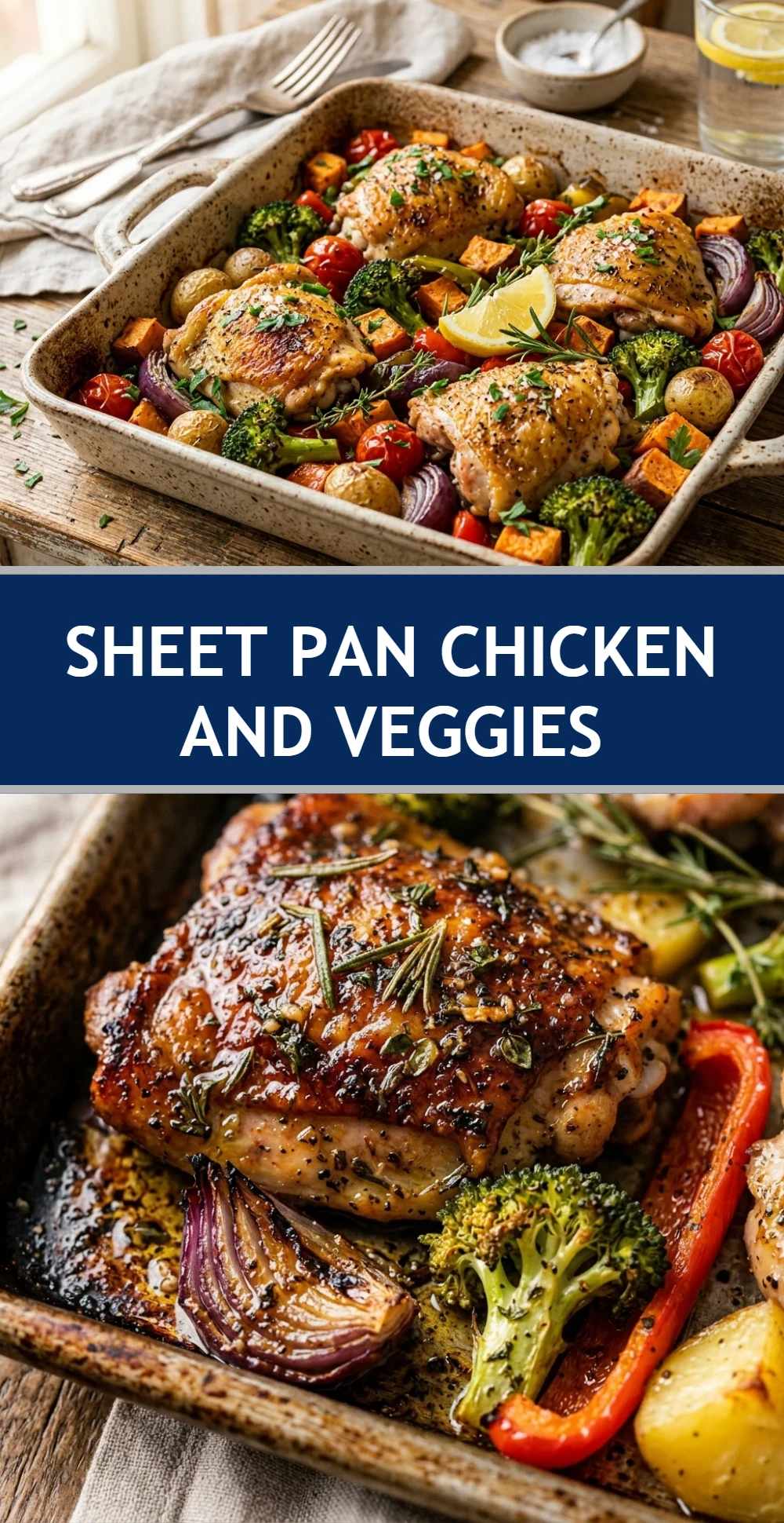 Sheet Pan Chicken And Veggies