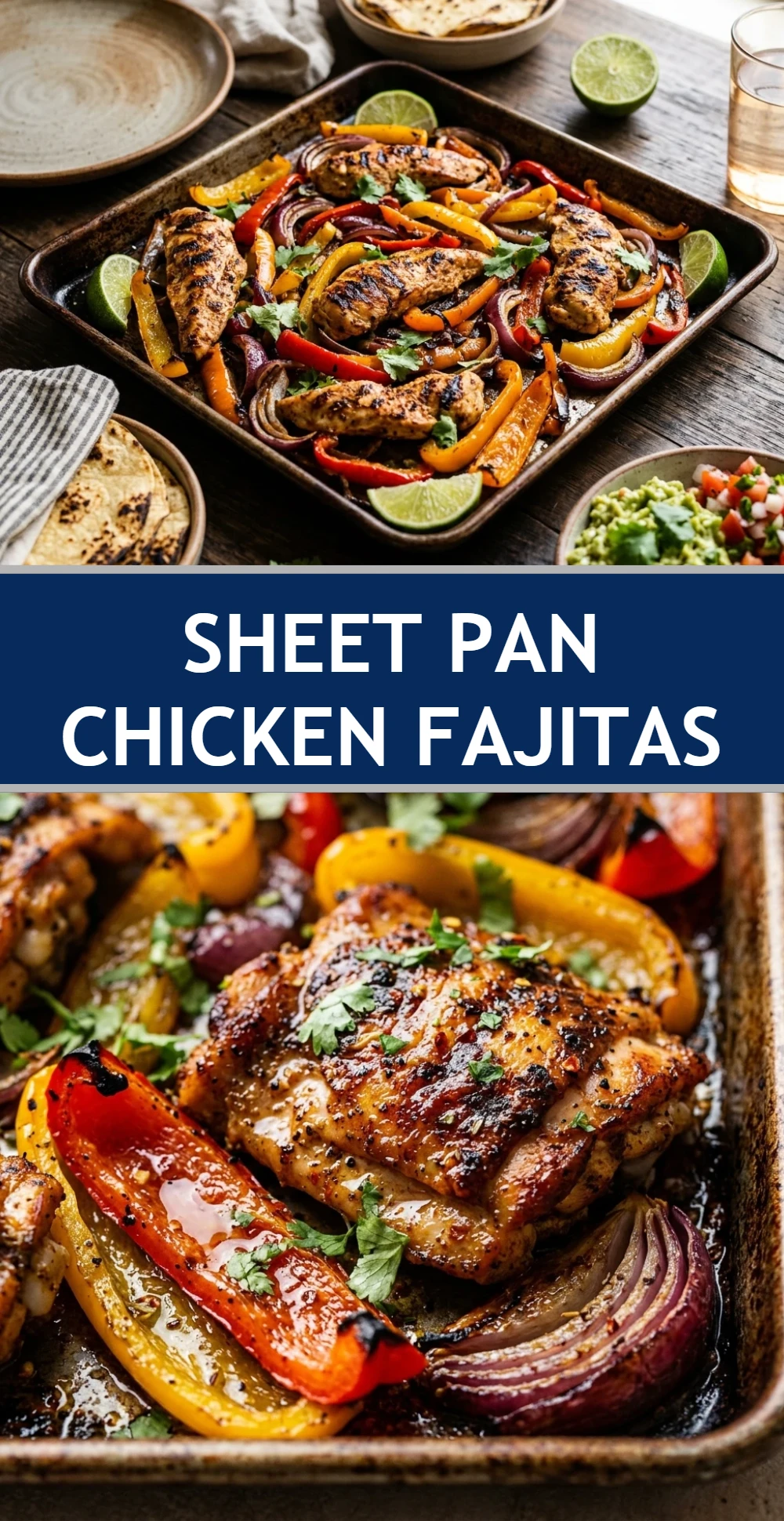 Sheet Pan Chicken Fajitas