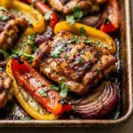 Sheet Pan Chicken Fajitas
