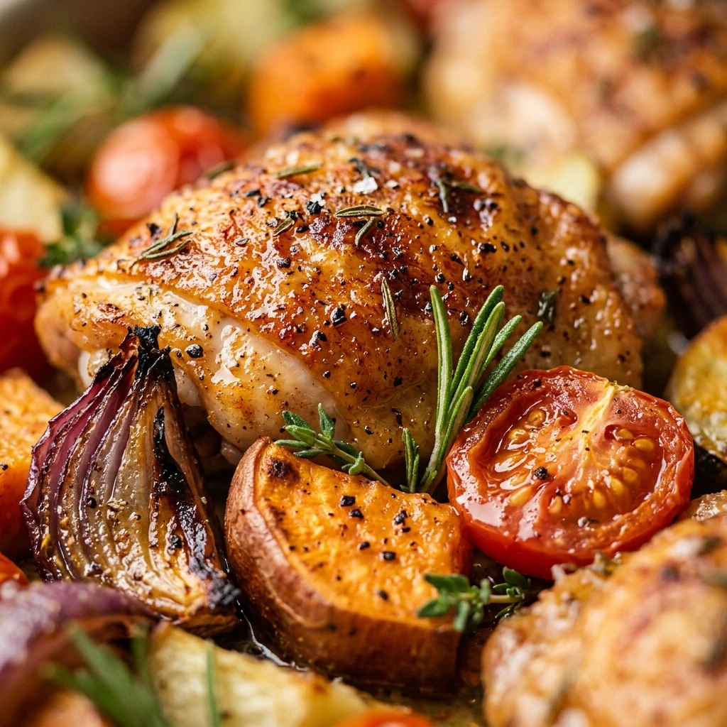 Sheet Pan Harvest Chicken
