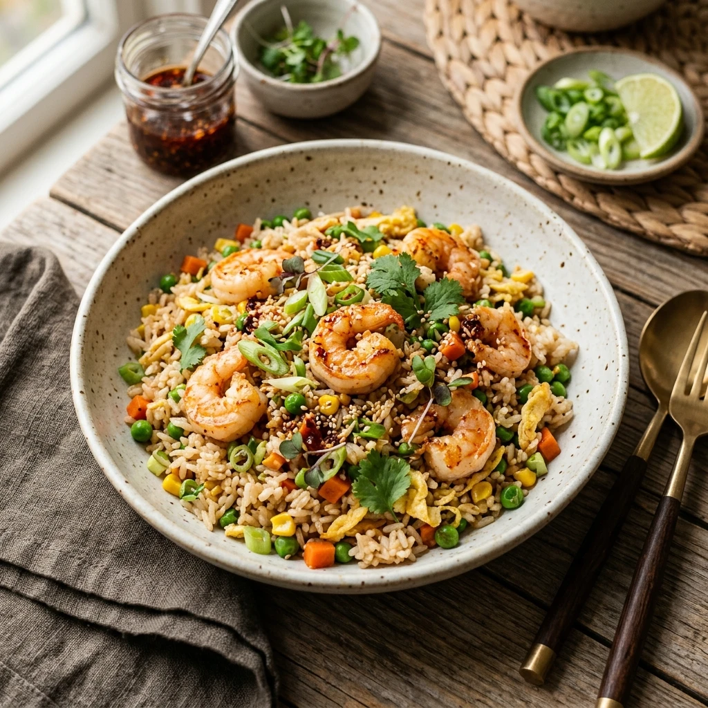 shrimp fried rice recipe