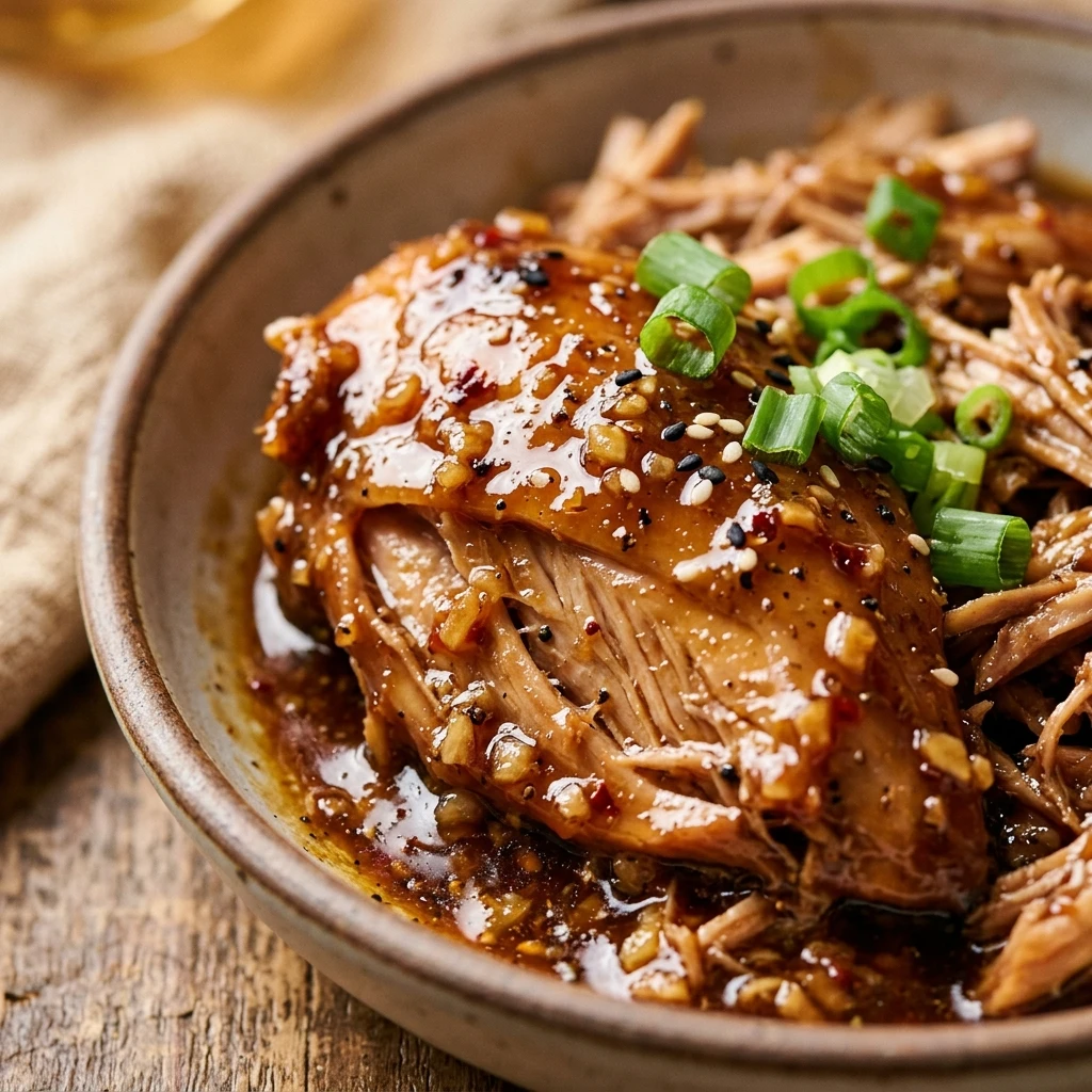 Slow Cooker Honey Garlic Chicken