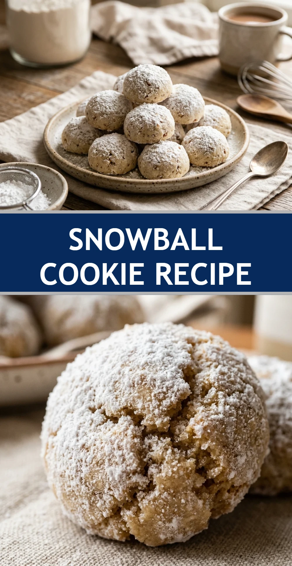 snowball cookie recipe