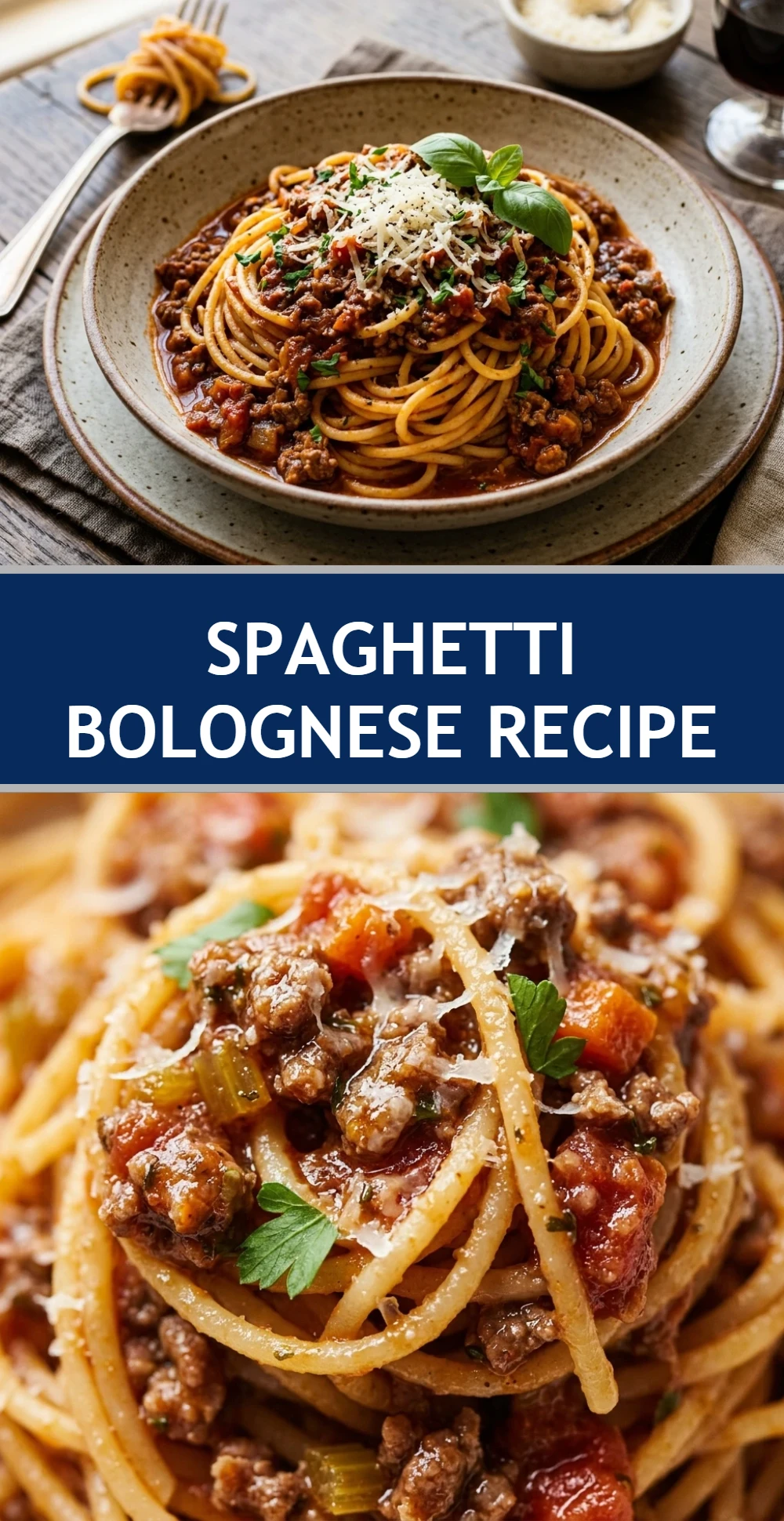 spaghetti bolognese recipe