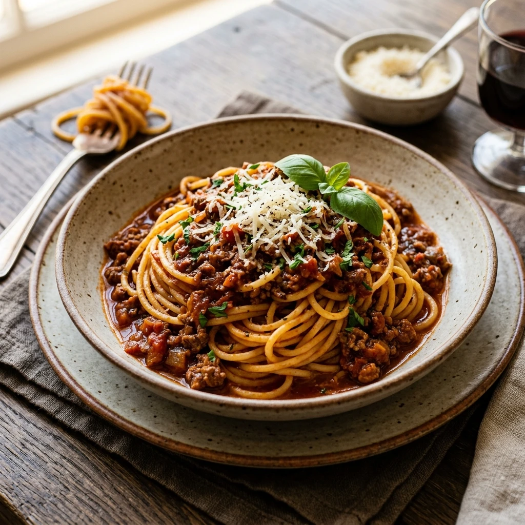 spaghetti bolognese recipe