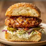 Spicy Honey Chicken Sliders