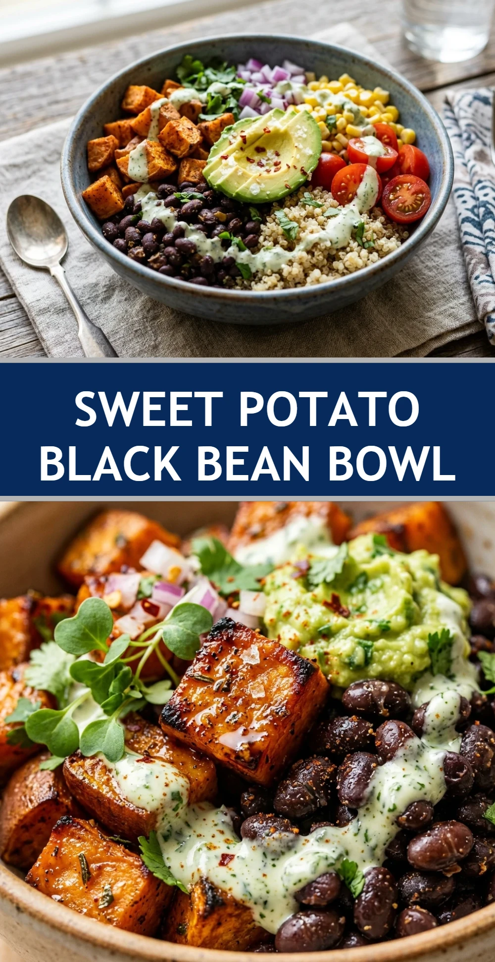 Sweet Potato Black Bean Bowl