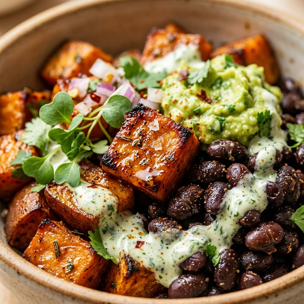 Sweet Potato Black Bean Bowl