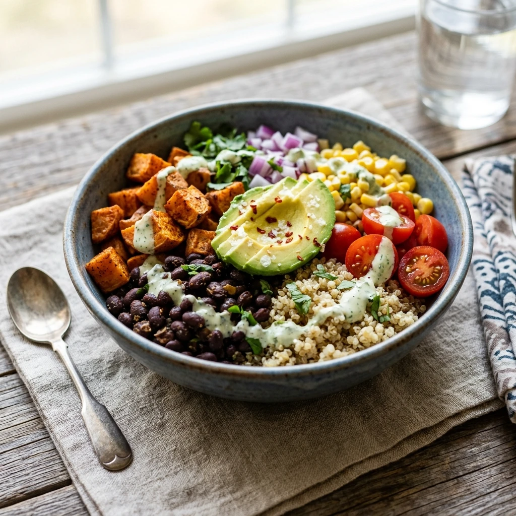 Sweet Potato Black Bean Bowl