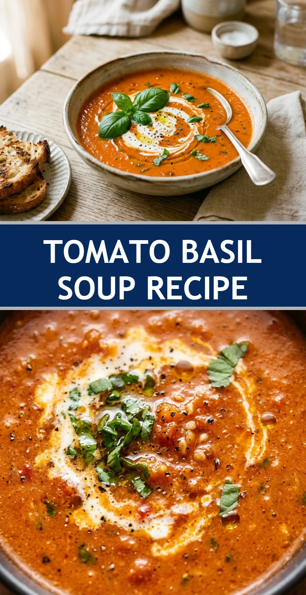 tomato basil soup recipe