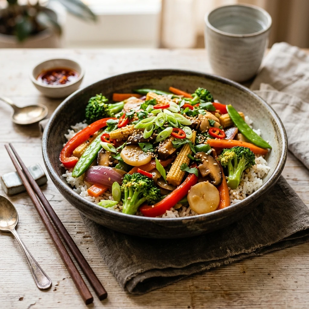 vegetable stir fry recipe