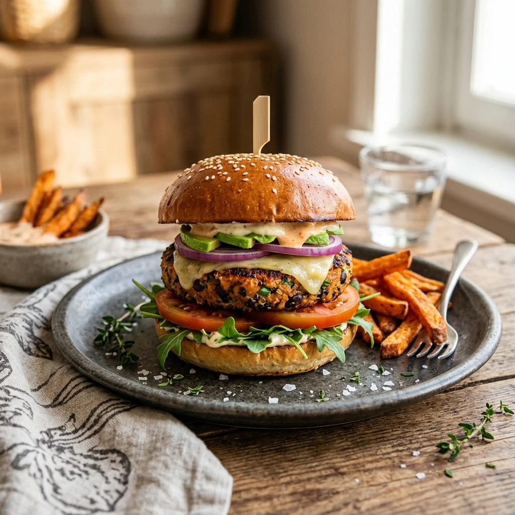 veggie burger recipe