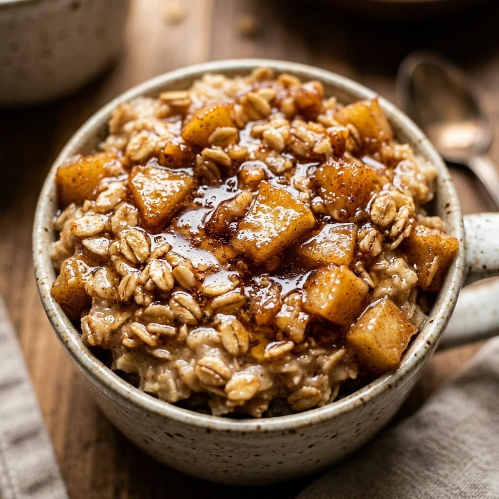 15-Minute Apple Pie Oatmeal Cups Recipe