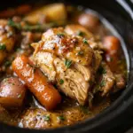 4 Hour Crockpot Honey Butter Chicken And Veggies