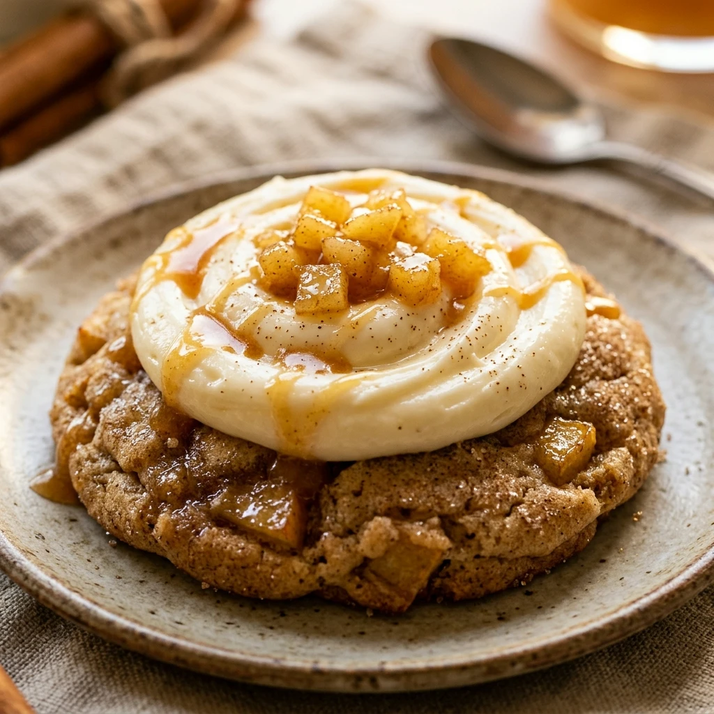 Apple Cider Cheesecake Cookies Recipe