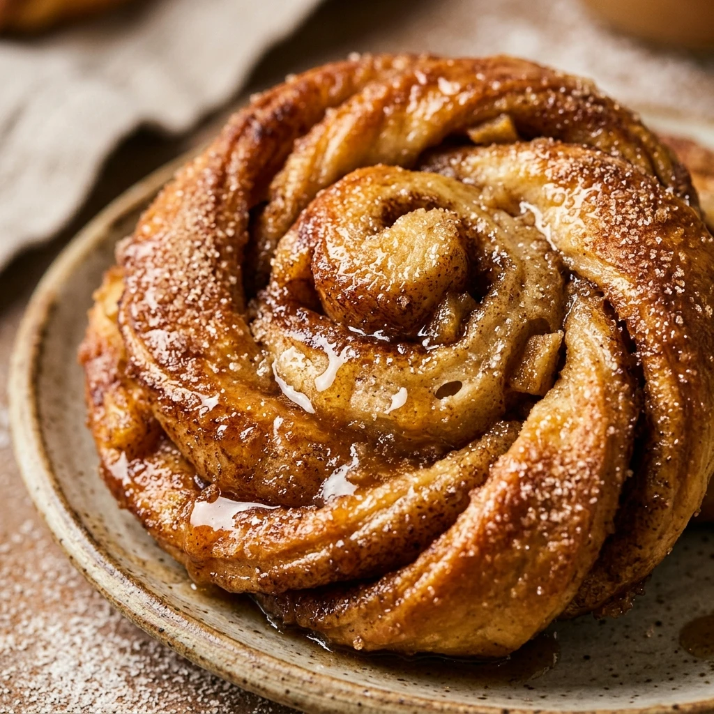 Apple Cider Cinnamon Roll Twists Recipe