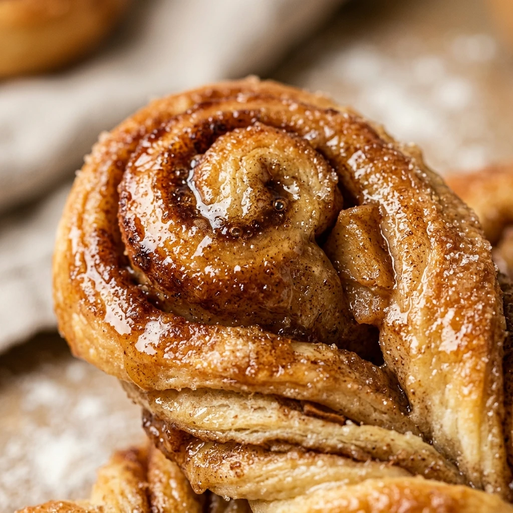 Apple Cider Cinnamon Roll Twists Recipe