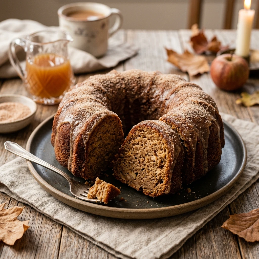 Apple Cider Donut Cake Recipe