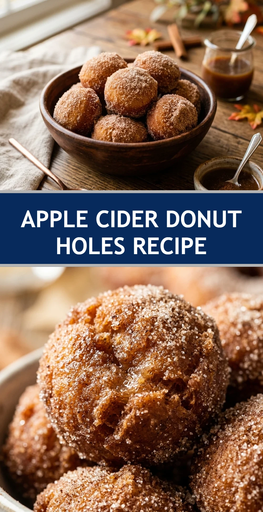 Apple Cider Donut Holes Recipe