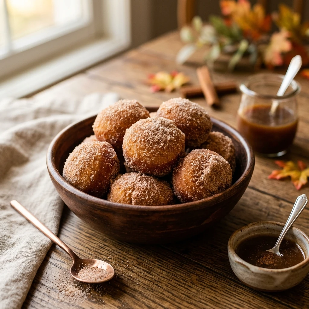 Apple Cider Donut Holes Recipe