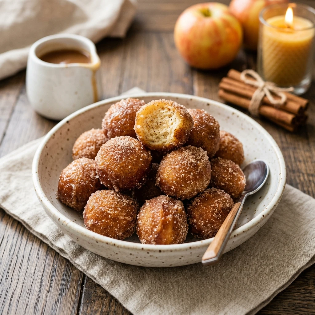 Apple Cider Donut Holes Recipe