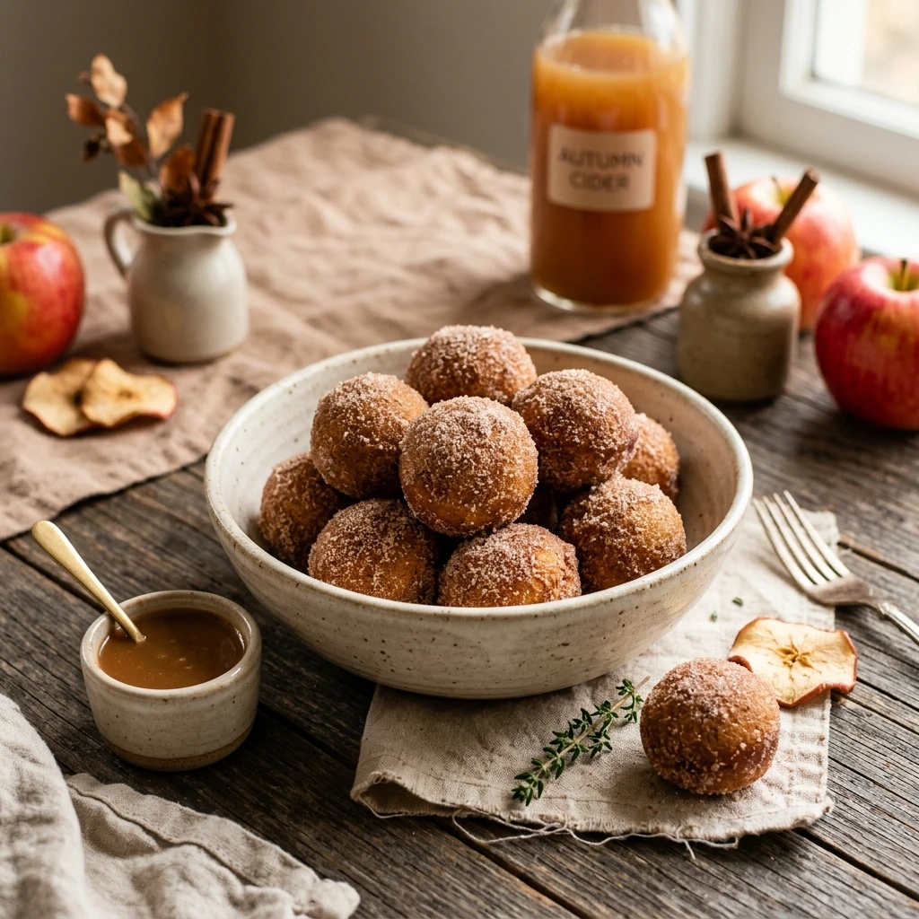 Apple Cider Donut Holes Recipe