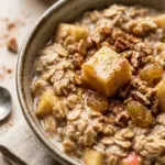 Apple Cinnamon High Protein Overnight Oats Recipe