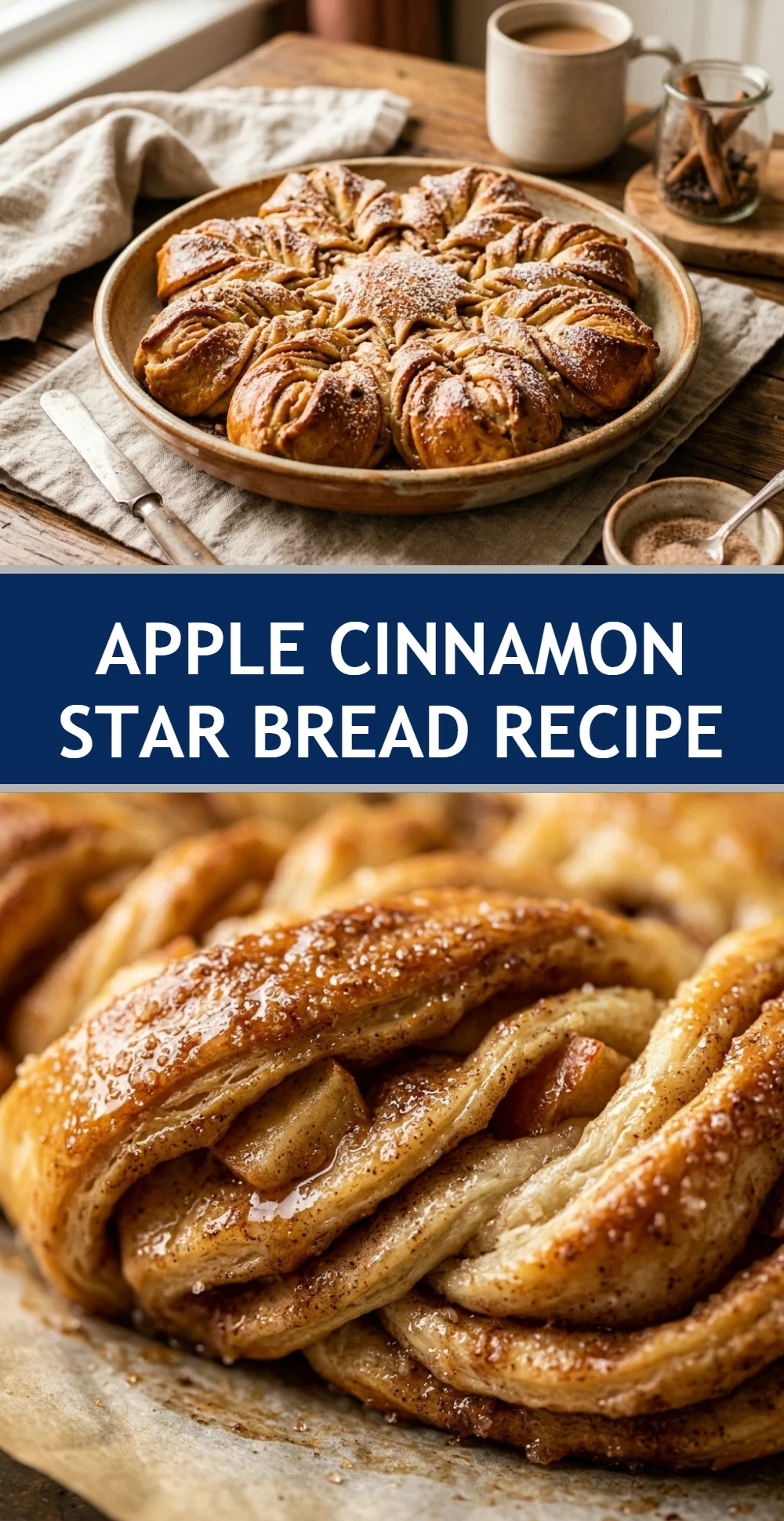 Apple Cinnamon Star Bread Recipe