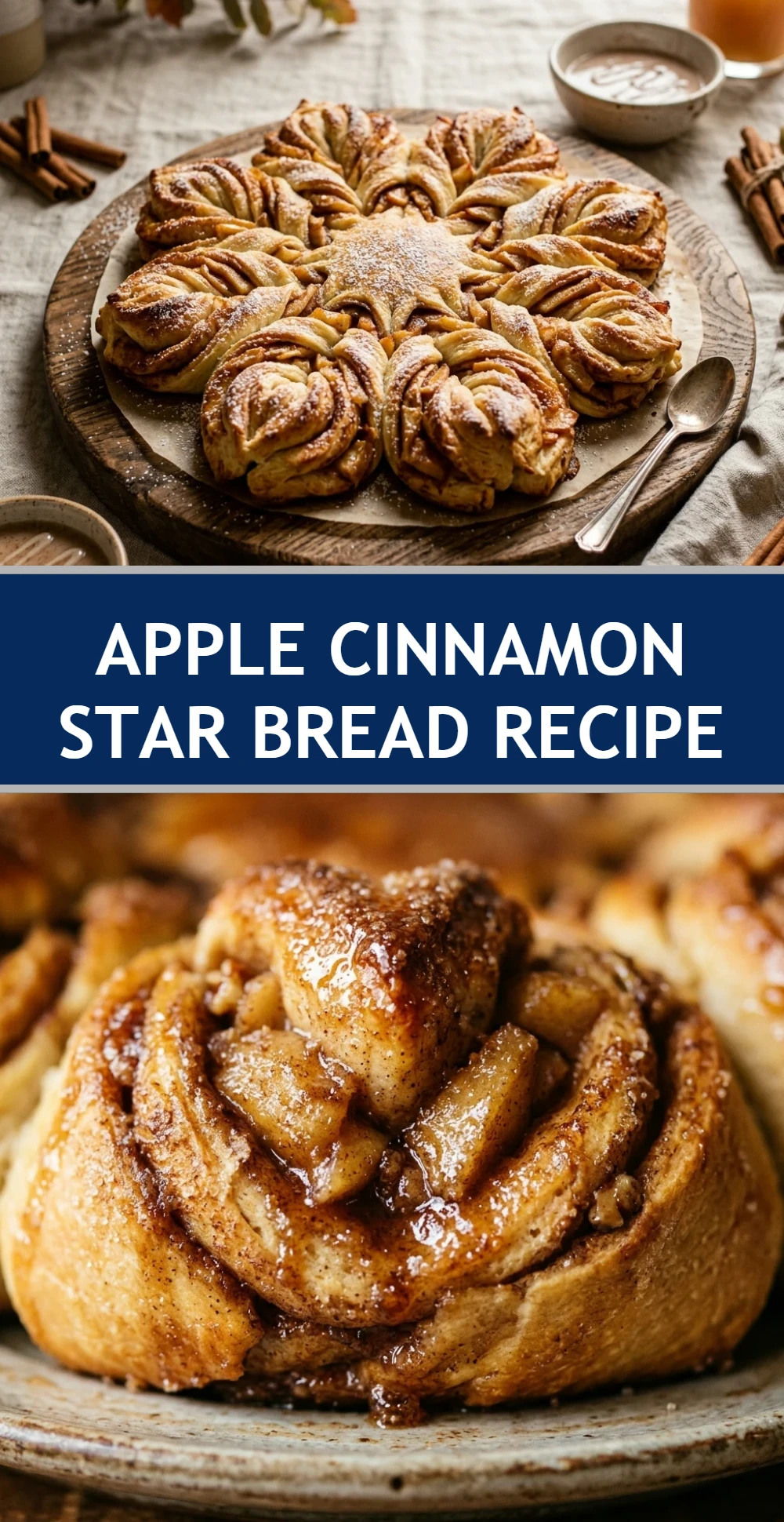 Apple Cinnamon Star Bread Recipe