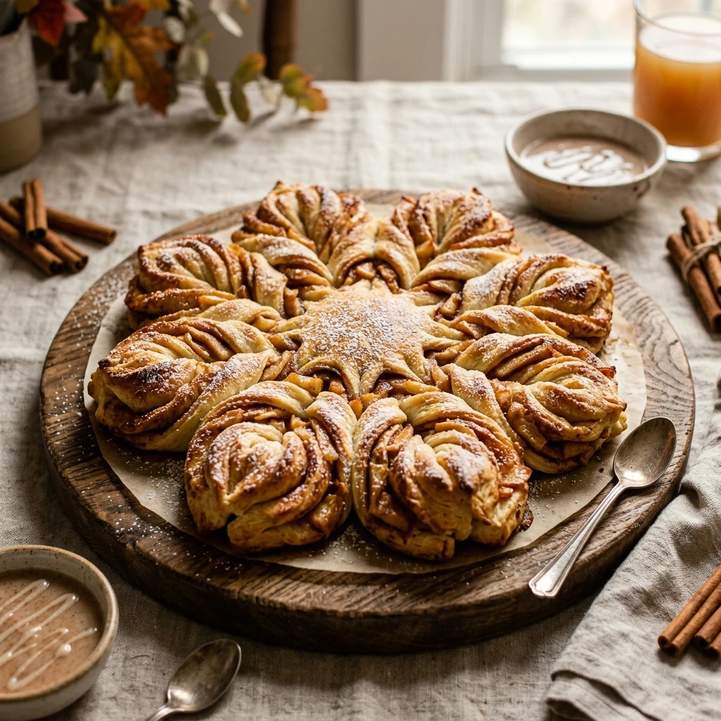 Apple Cinnamon Star Bread Recipe