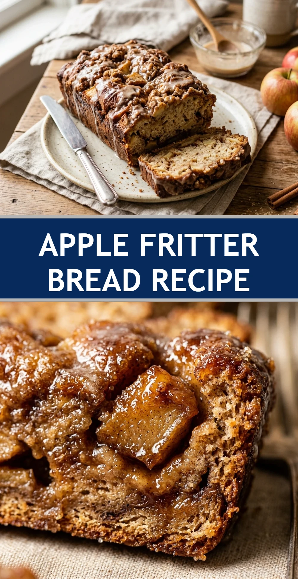 Apple Fritter Bread Recipe
