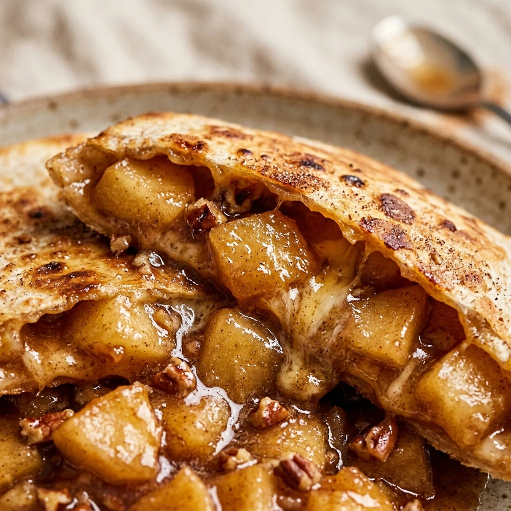 Apple Pie Breakfast Quesadilla Recipe