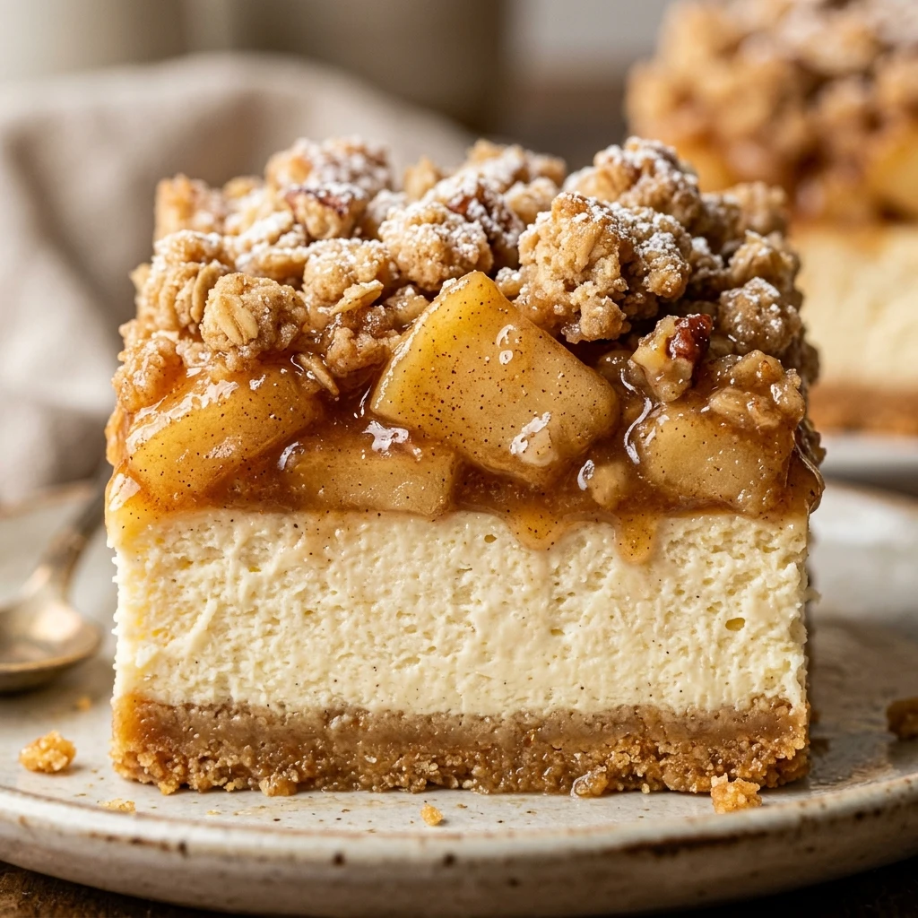 Apple Pie Cheesecake Bars Recipe