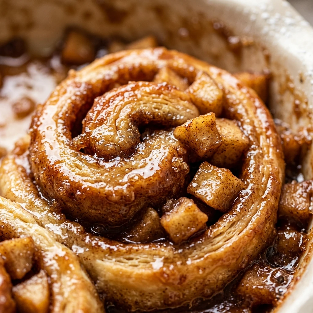 Apple Pie Cinnamon Roll Bake Recipe